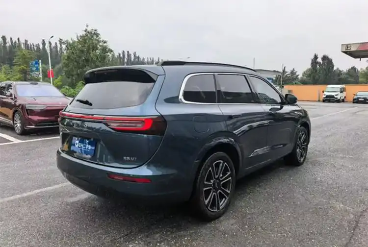 AITO M7 2024 usado, modelo Ultra de cinco lugares com tração integral e edição de condução inteligente