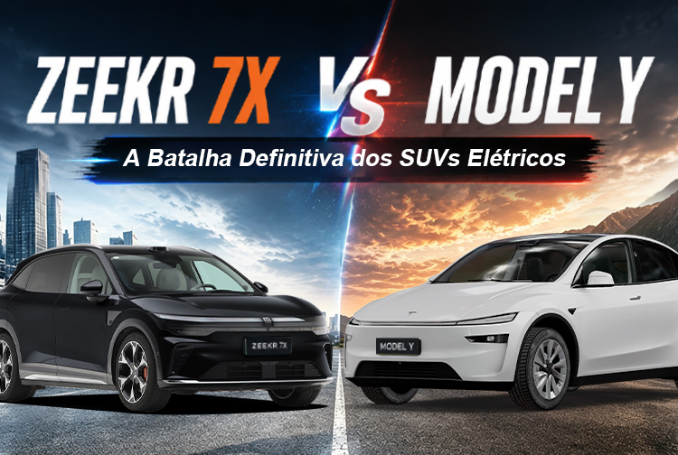 Zeekr 7X vs Tesla Model Y: Duas Visões Diferentes para o Futuro dos SUVs Elétricos Familiares