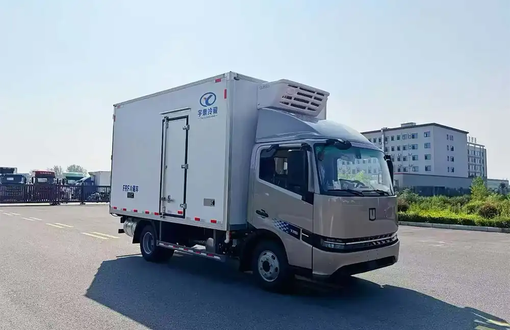 Geely Farizon T9E Caminhão Frigorífico Elétrico